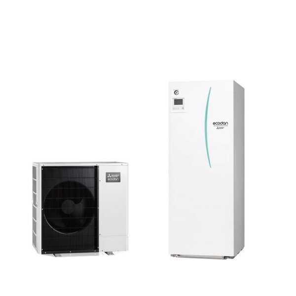 Mitsubishi Electric Set 8.32 PUZ-WM60VAA + ERPT20X-VM2D Monoblock-Wärmepumpe+Speichermodul K/H 6,0kW