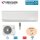 Sinclair Set Wandgerät KEYON SIH-12BIK + SOH-12BIK2 -  3,2 kW für 1 Raum mit 35 - 40 m² | WiFi | R32
