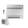 Sinclair Set Truhengerät ASP-09BI + Außengerät 2,7 kW WiFi | Raumgröße 25 - 30 m² | R32