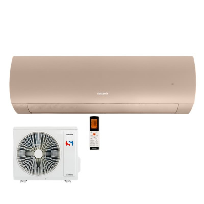 Sinclair Set Wandgerät TERREL SIH-18BIT2C + SOH-18BIT champagner 5,2 kW | Raumgröße 50 - 55 m² | WiFi