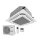 Sinclair Set 4-Wege-Deckenkassette ASC-12BI2 + Blende + ASGE-12BI2 3,5 kW R32