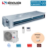 Sinclair Set ASD-12BI2 + ASGE-12BI2 Kanalgerät 3,5...