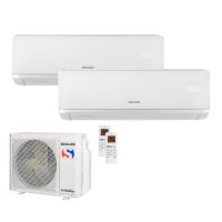 Sinclair Set 2 Wandgeräte RAY 2,7/4,6 KW SIH-09BIR +...