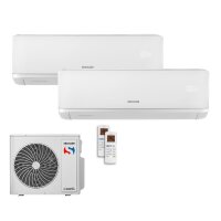 Sinclair Set 2 Wandgeräte RAY 2,7/6,2 KW SIH-09BIR +...