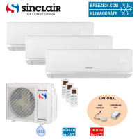 Sinclair Set 3 Wandgeräte RAY 2,7/3,2 kW 2 x...