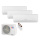 Sinclair Set 3 Wandgeräte RAY 2,7/3,2/4,6 kW SIH-09BIR + SIH-12BIR3 + SIH-18BIR + MV-E28BI2 R32