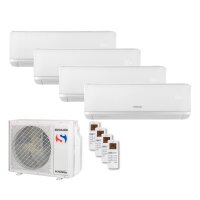 Sinclair Set 4 Wandgeräte RAY 2,7/3,2 kW 3 x...