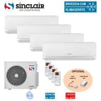 Sinclair Set 4 Wandgeräte RAY 2,7/3,2/4,6 kW...
