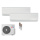 Sinclair Set 2 Wandgeräte KEYON 2,7/6,2 KW SIH-09BIK + SIH-24BIK + MV-E36BI2 WiFi R32 Klimaanlage