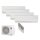 Sinclair Set 4 Wandgeräte KEYON WiFi 2,7/3,2 kW 3 x SIH-09BIK + SIH-12BIK + MV-E28BI2 R32