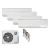 Sinclair Set 4 Wandgeräte KEYON WiFi 2,7/3,2/4,6 kW...