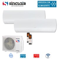 Sinclair Set 2 Wandgeräte TERREL 3,5 KW 2 x...