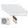 Sinclair Set 4 Wandgeräte TERREL 2,7/3,5 kW 3 x SIH-09BITW + SIH-13BITW + MV-E28BI2 R32 | WiFi