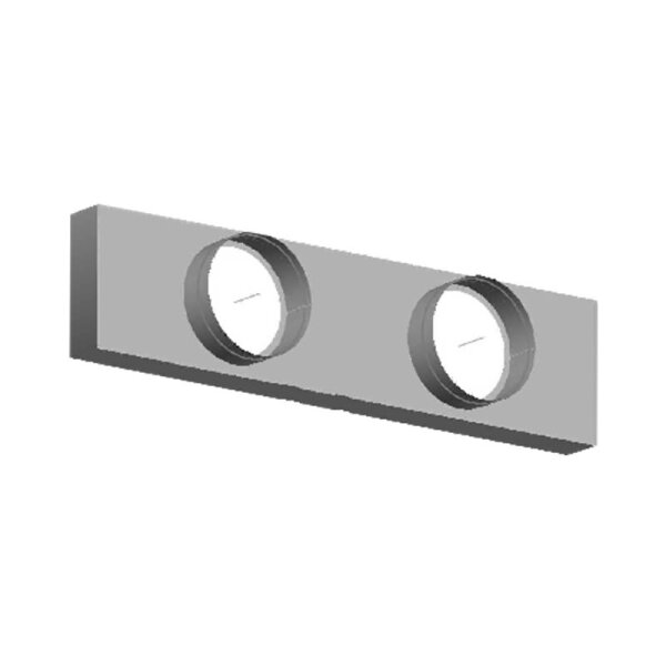 Penka Kanaladapter Zuluft Z_156x668-2d14.steck für Daikin FDXM25 - 35 | FNA25  -35