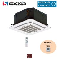 Sinclair SF-400C2M 4-Wege-Deckenkassette Kaltwasser...