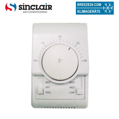 Sinclair KJR-18B Kabelfernbedienung für Kaltwasser Kanalgeräte