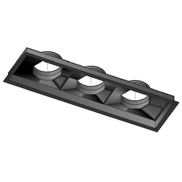 Penka Kanaladapter KAD7020x3d12 für Daikin FDXM25 - 35 | FNA25 - 35 mit ISO13mm