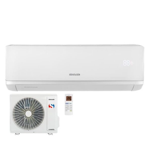 Sinclair Set Wandgerät RAY SIH-24BIR + SOH-24BIR 6,2 kW R32 | Raumgröße 60 - 65 m² | Klimaanlage