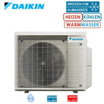 Daikin 4MWXM52A9 Multi+ Außengerät für Warmwasser und Klimatisierung 5,2 kW | 6,8 kW