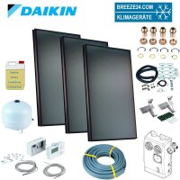 Daikin Solarthermie Set für 5 Personen Haushalt...
