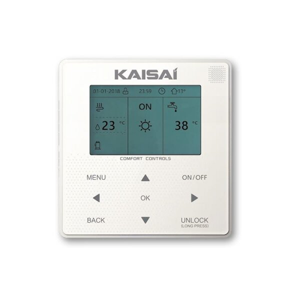 Kaisai Wärmepumpen Set Arctic KHA-16RY3 + KMK-240L-160RY3 Außengerät + Hydromodul mit Speicher 240L