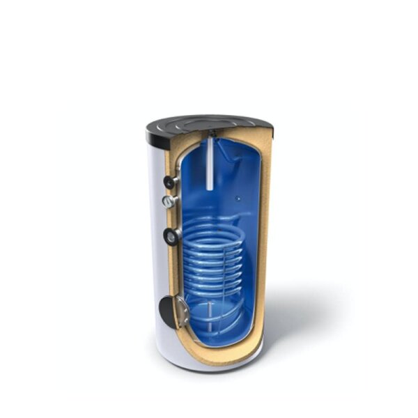 TESY EV 12 S 1500 120 DN18 Pufferspeicher emailliert für Solar-/Boileranlagen 1500 L mit 1 Wärmetauscher