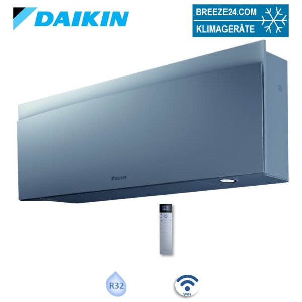 Daikin FTXJ42AS9 Emura Wandgerät WiFi Silber 4,2 kW | Raumgröße 42 - 47 m²