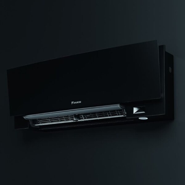 Daikin FTXJ50AB9 Emura Wandgerät WiFi Mattschwarz 5,0 kW | Raumgröße 50 - 55 m²