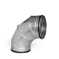 Segmentbogen 90° Grad DN 160 mit Lippendichtung