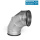Segmentbogen 90° Grad DN 160 mit Lippendichtung