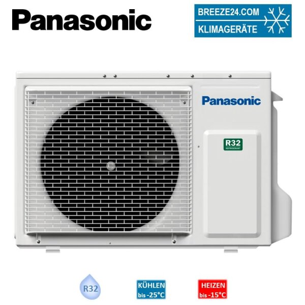 Panasonic CU-Z71YKEA Außengerät 7,1 kW für 1 Innengerät | 70 - 75 m² - R32
