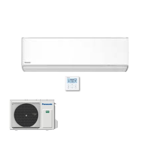Panasonic Set CS-Z25YKEA + CU-Z25YKEA WiFi Professional Wandgerät für EDV-Räume | 25 - 30 m² 2,5 kW