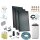 Daikin Solarthermie Set für 5 Personen Haushalt Solaris Druckanlage Aufdach 3 x EKSV21P Solarpanel