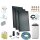 Daikin Solarthermie Set für 5 Personen Haushalt Solaris Druckanlage Indach 3 x EKSV21P Solarpanel