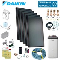 Daikin Solarthermie Set für 9 Personen Haushalt...