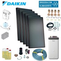Daikin Solarthermie Set für 9 Personen Haushalt...