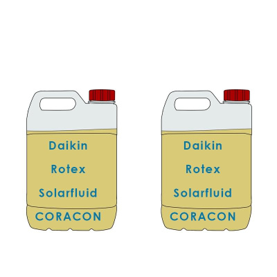 Daikin Solarthermie Set für 3 Personen Haushalt Solaris Drain-Back Indach 2 x EKSV21P Solarpanel
