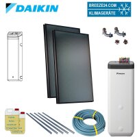 Daikin Solarthermie Set für 3 Personen Haushalt...