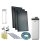 Daikin Solarthermie Set für 5 Personen Haushalt Solaris Drain-Back Aufdach 3 x EKSV21P Solarpanel