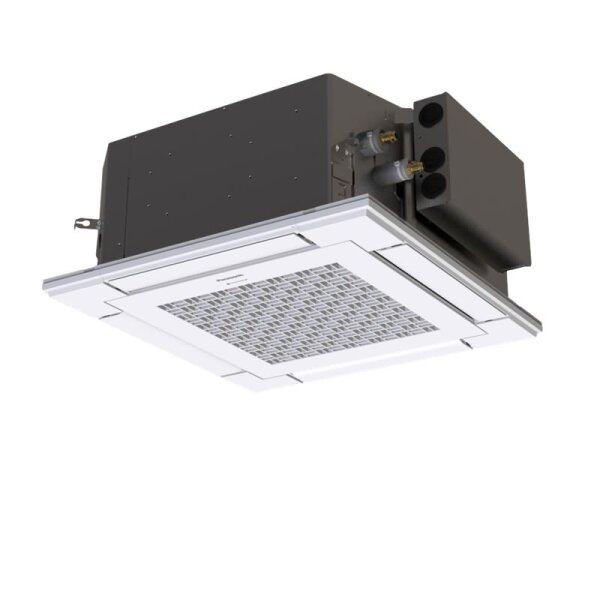 Panasonic S-25PY3E 4-Wege-Deckenkassette mit Blende Euroraster CZ-KPY4 2,5 kW
