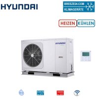 Hyundai HYHC-V8W/D2N8-BE30 Wärmepumpe Monoblock 8,4...