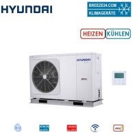 Hyundai HYHC-V12W/D2RN8-BER90 Wärmepumpe Monoblock...