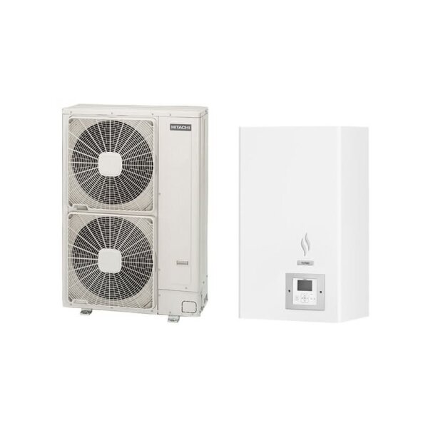 Hitachi Wärmepumpen Set YUTAKI S 16,0 kW RAS-6WHVNPE + RWM-6.0N1E - Außengerät + Hydromodul