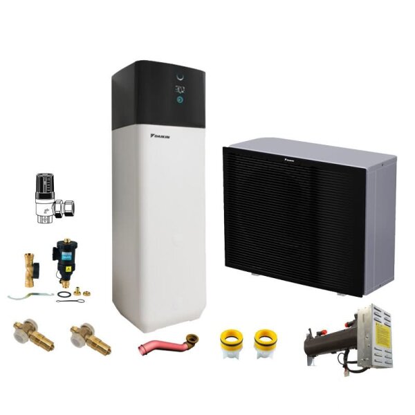 Daikin Altherma 3 H MT Set EPRA08EW1 + ETSX12P50E Wärmepumpe + Hydromodul/Speicher 500L 8 kW HS 9 kW