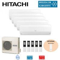 Hitachi Set 5 x Wandgeräte Performance...