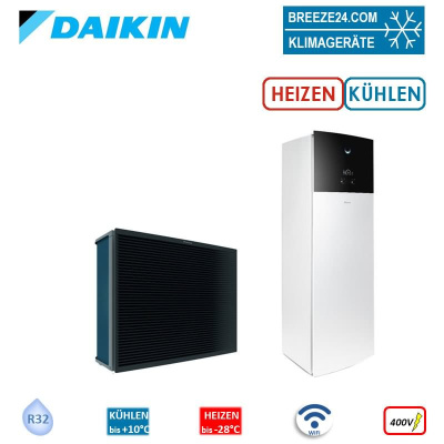 Daikin Altherma 3 H MT F Set EPRA16EW1 + ETVX16S18DA9W1 Wärmepumpe+Hydromodul mit Speicher 180L 10kW