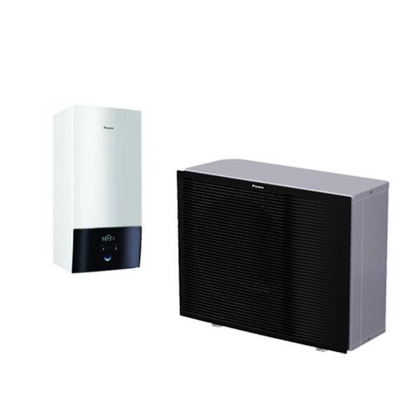 Daikin Altherma 3 H MT W Set EPRA12EW1 12,0 kW + ETBX12E9W Wärmepumpe + Hydromodul mit Heizstab 9 kW