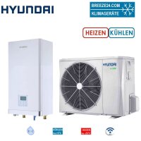 Hyundai Wärmepumpen Set Arctic HYHA-V8W/D2N8-B +...