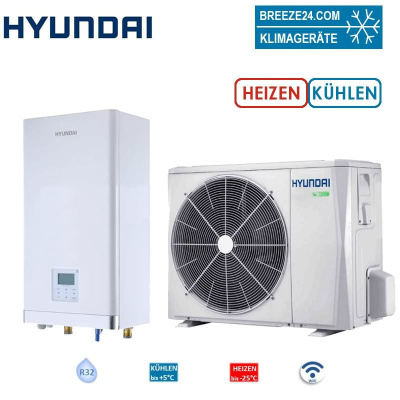 Hyundai Wärmepumpen Set Arctic HYHA-V16W/D2N8-B + HYHB-A160/CD30GN8-B Wärmepumpe+Hydraulisches Modul