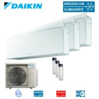 Daikin Set 3 Wandgeräte Emura WiFi 4,8 kW 3 x...